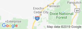 Cedar City map